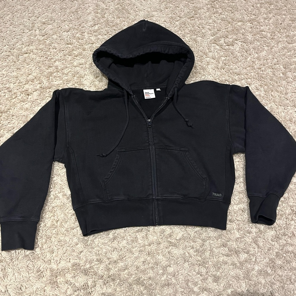 TNA Black Sweatfleece Hoodie